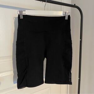 Fabletics Biker Shorts with Mesh Pocket